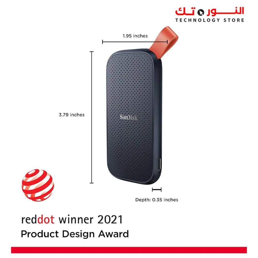 Sandisk SSD-E30 Hard Disk 2TB up to 800MB/s - USB 3.2 Gen 2 External Portable