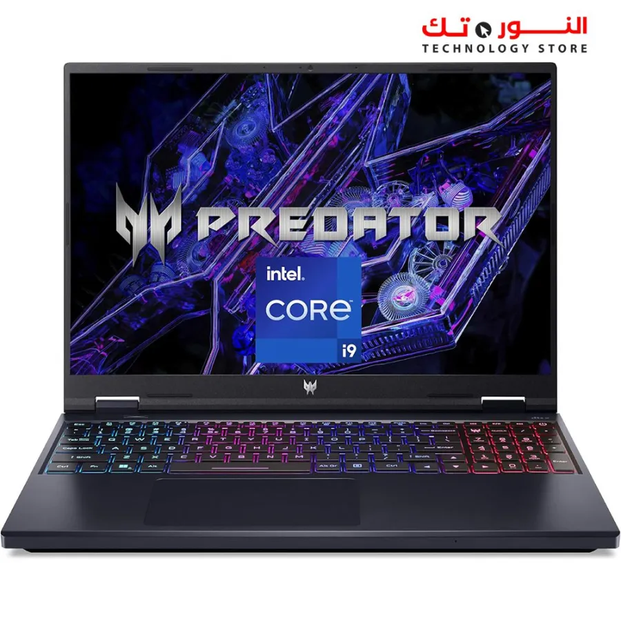 Acer Predator Helios 16 PH16-72-9467 Gaming laptop 14th Gen Intel Core i9-14900HX , RAM 32GB DDR5 , 1TB SSD , NVIDIA GeForce RTX 4080 12GB,16"INCH WQXGA (2560 x 1600) 240HZ, Win11