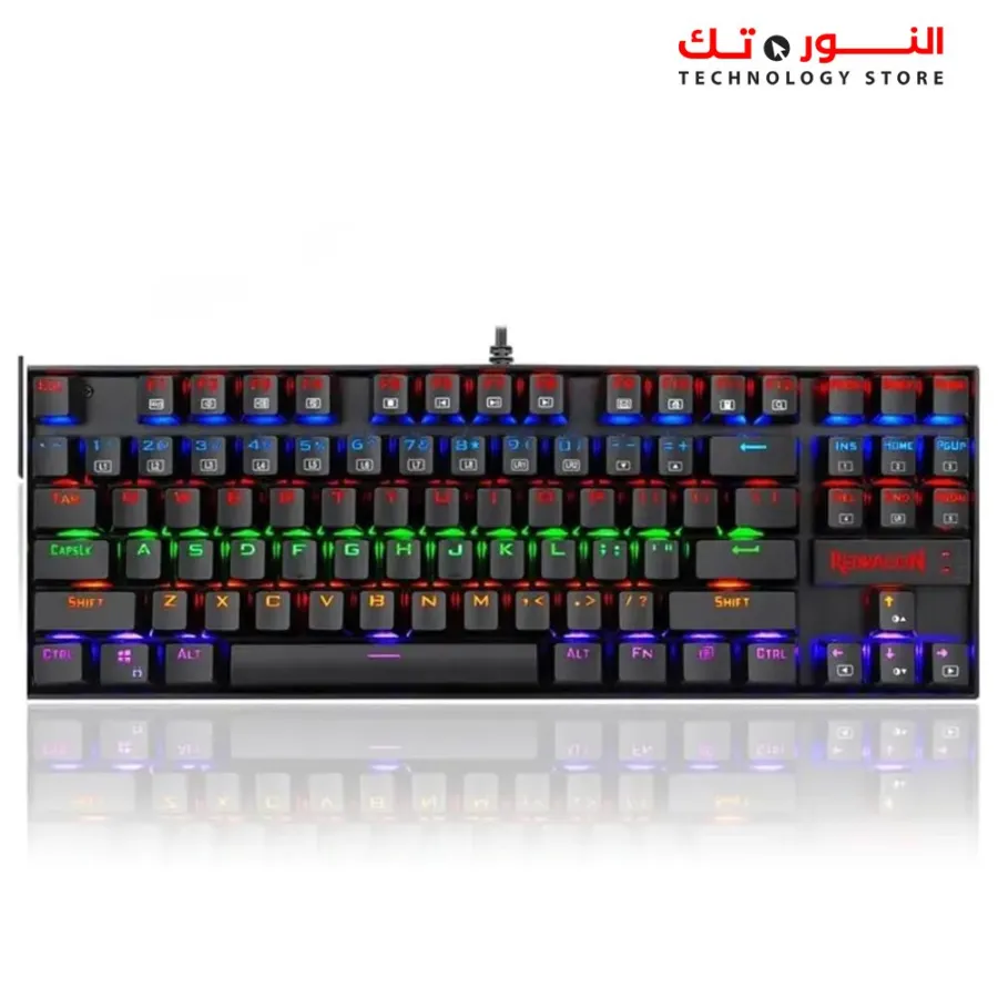REDRAGON K552E Elite Rainbow Mechanical RED\BLUE Switch Gaming Keyboard