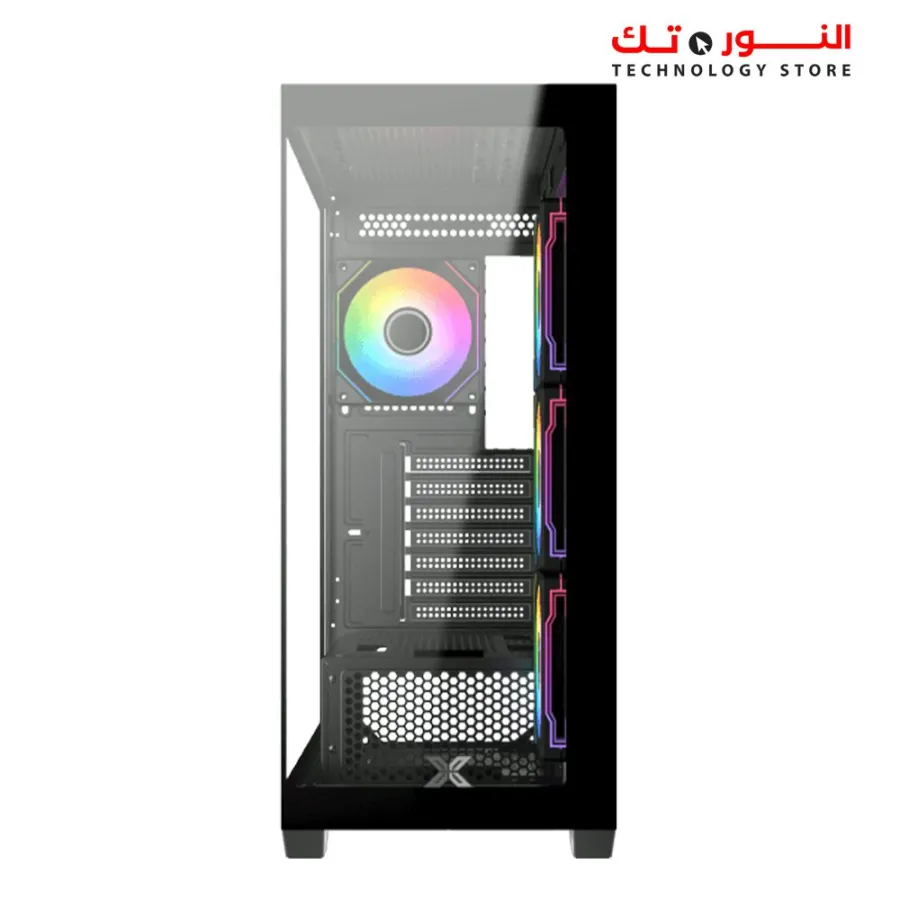 Xigmatek Blast 4FAN ARGB + X-Power 600W 80+ White Mid Tower Case