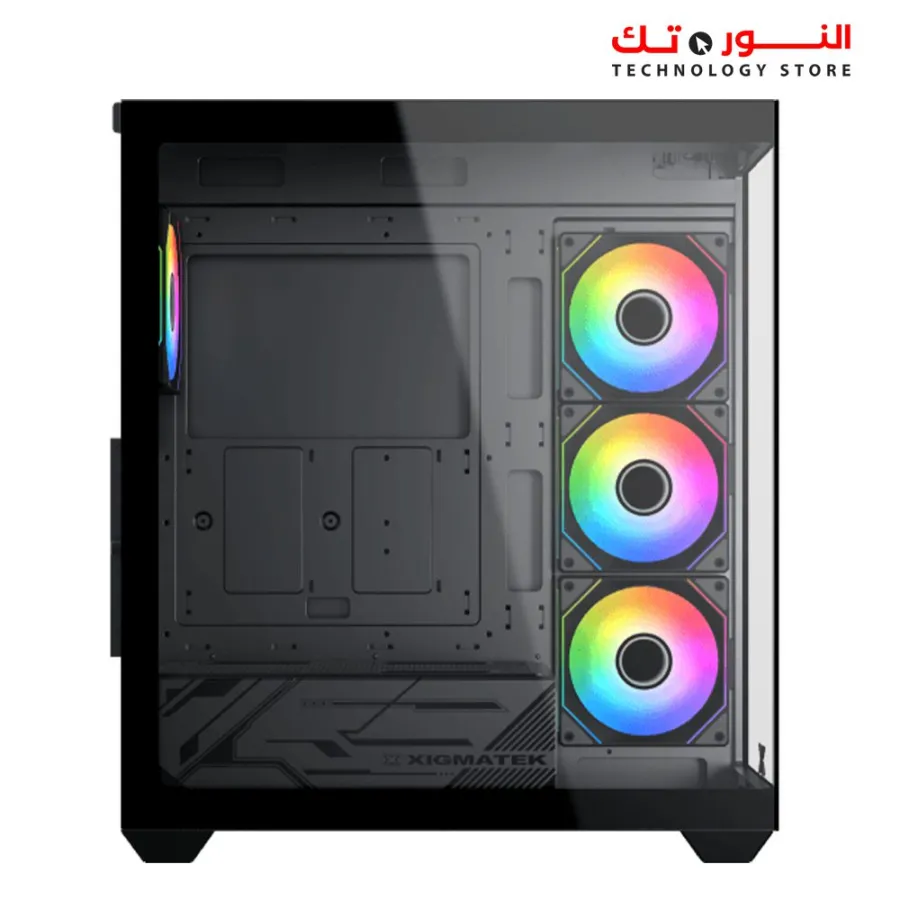 Xigmatek Blast 4FAN ARGB + X-Power 600W 80+ White Mid Tower Case