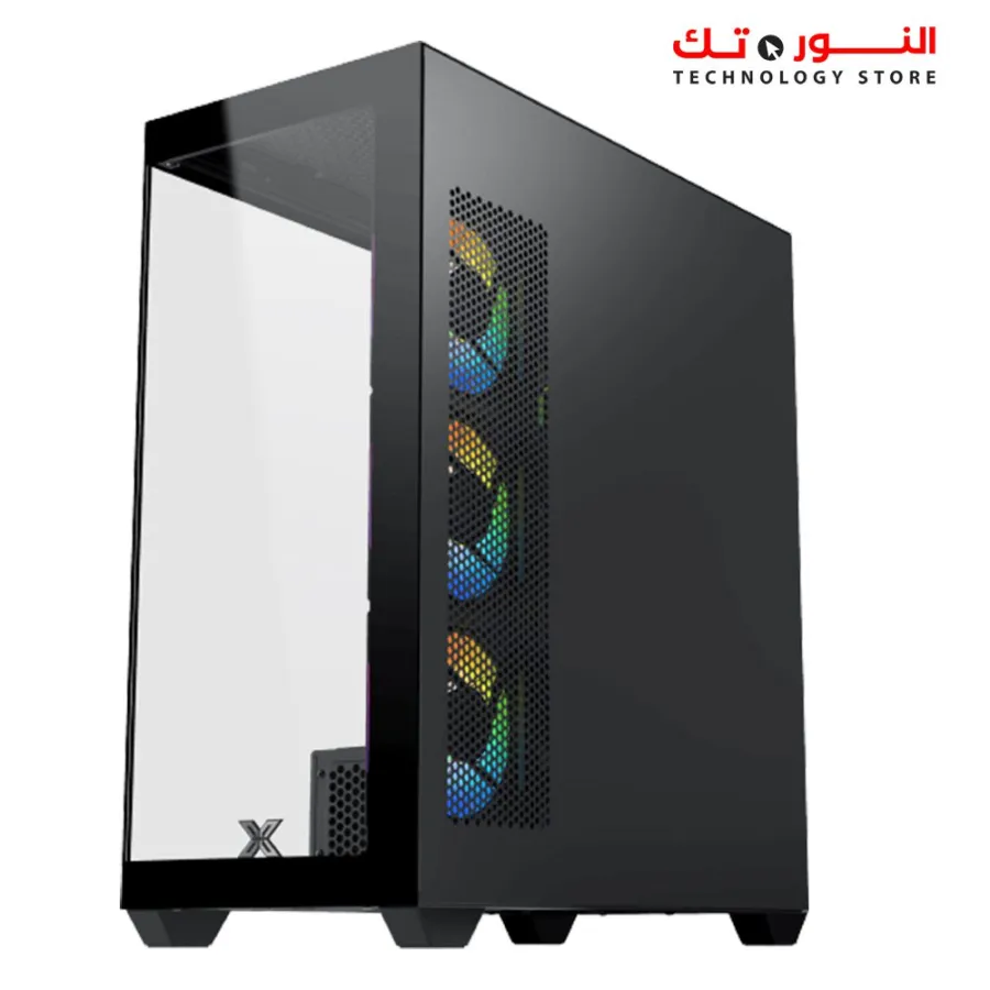 Xigmatek Blast 4FAN ARGB + X-Power 600W 80+ White Mid Tower Case