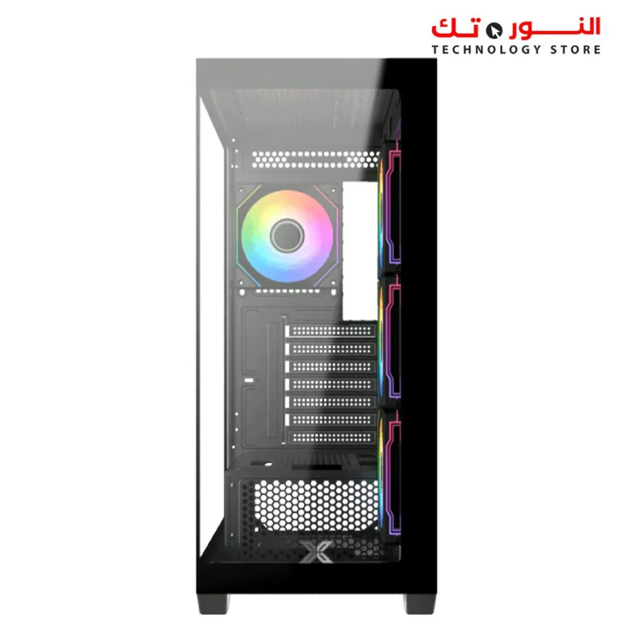 Xigmatek Blast 4FAN ARGB + X-Power 750W 80+ White Mid Tower Case