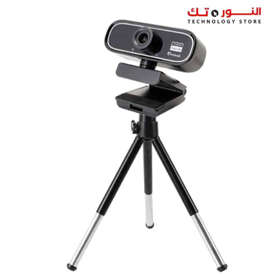 Standard WB-1080 Webcam – 1080p HD, Mic, USB, Plug & Play