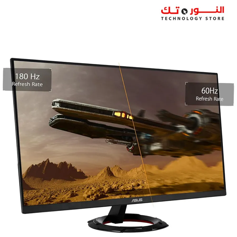 ASUS TUF Gaming VG249Q3R 23.8”INCH 1080P Monitor – Full HD, 180Hz, 1ms, Fast IPS, Extreme Low Motion Blur, FreeSync, Variable Overdrive, Shadow Boost, Eye Care, 100% sRGB