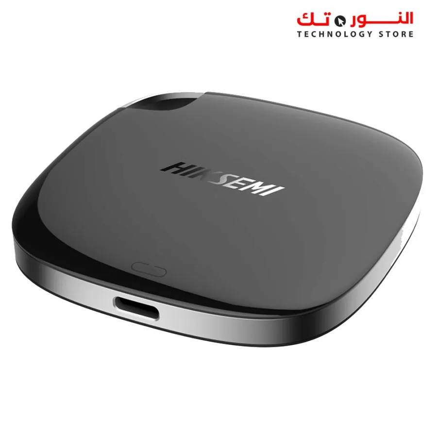Hiksemi HS-ESSD-T100 POCKET 1024GB Portable SSD Read speed of up to 450 MB/s and write speed up to 400 MB/s, Stylish Mobile SSD