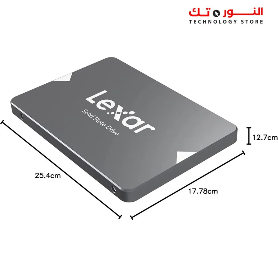 Lexar NS100 2.5-Inch SATA III 6GB/s Internal SSD, 512GB Capacity