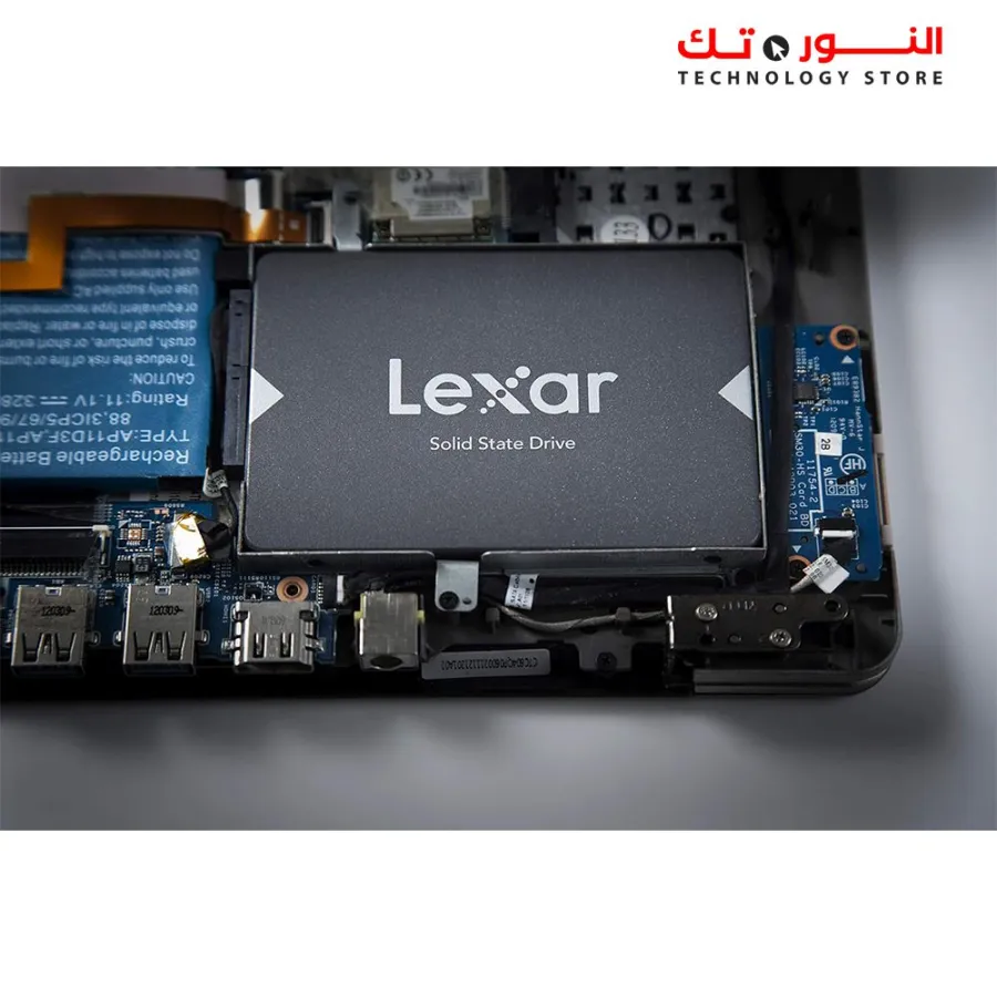 Lexar NS100 2.5-Inch SATA III 6GB/s Internal SSD, 512GB Capacity