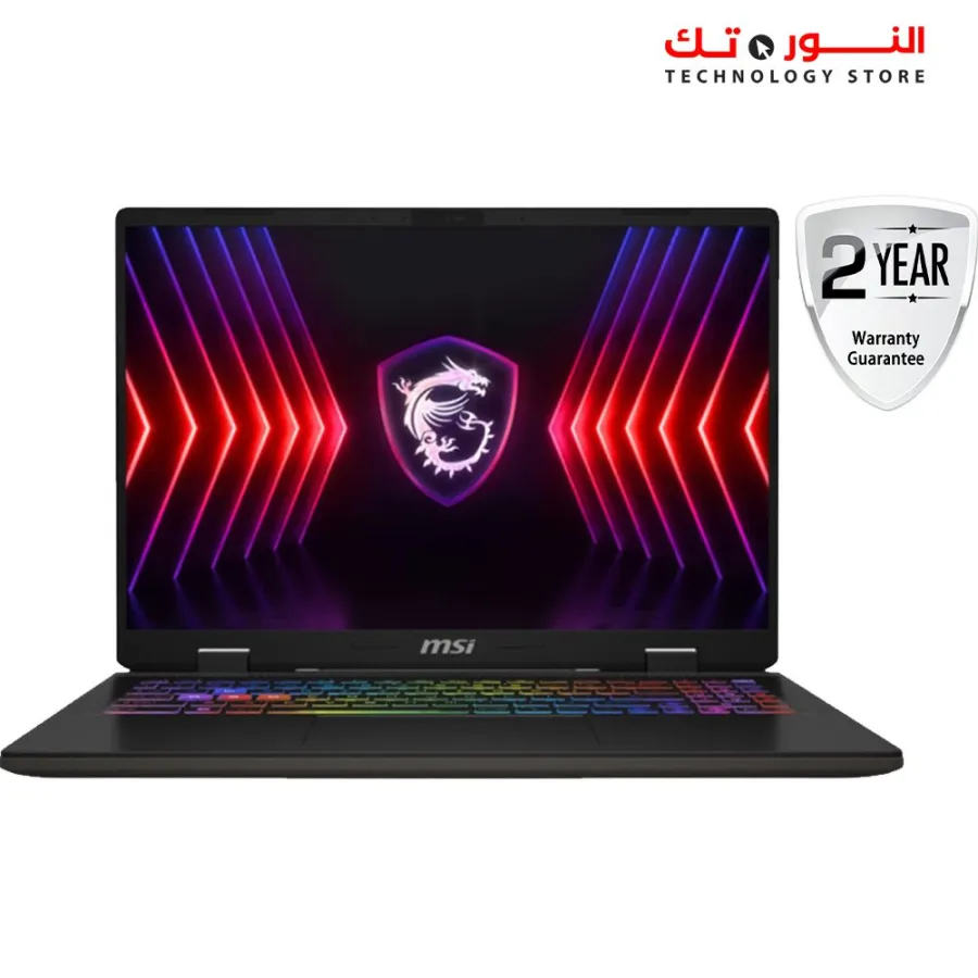 MSI Sword 16 HX B13VFKG i7 13700HX - 16GB DDR5 - 512GB NVMe - nvidia RTX 4060 8GB GDDR6 - IPS 16Inch FHD 144Hz WIN 11