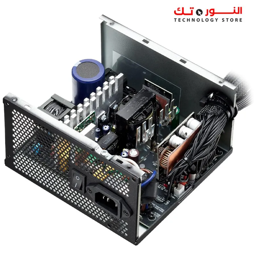 XPG Kyber 850W 80 Plus Gold Certified Non-Modular ATX 3.1 Power Supply w/ 6+2 Pin Connectors w/Industrial Level Protection & Premium Capacitors, 120mm Fan