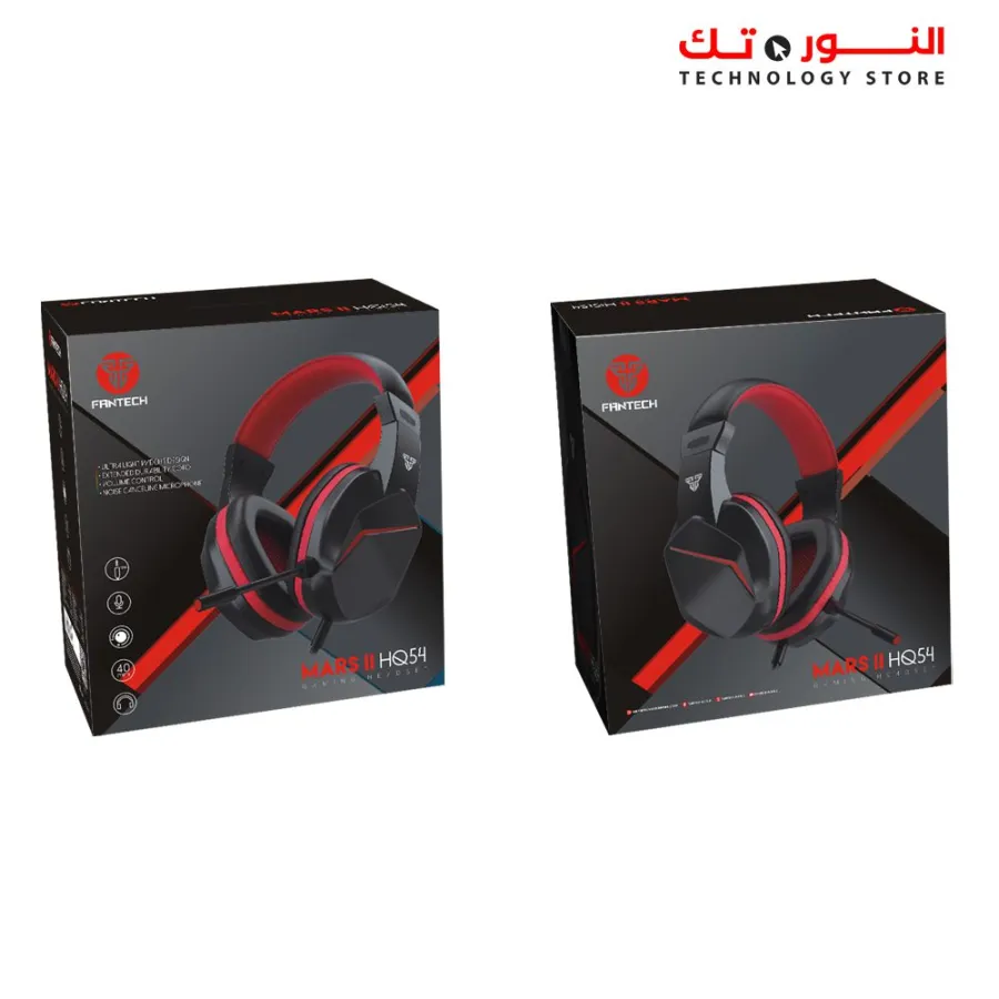 Fantech HQ54 MARS II 3.5MM GAMING HEADSET  BLACK
