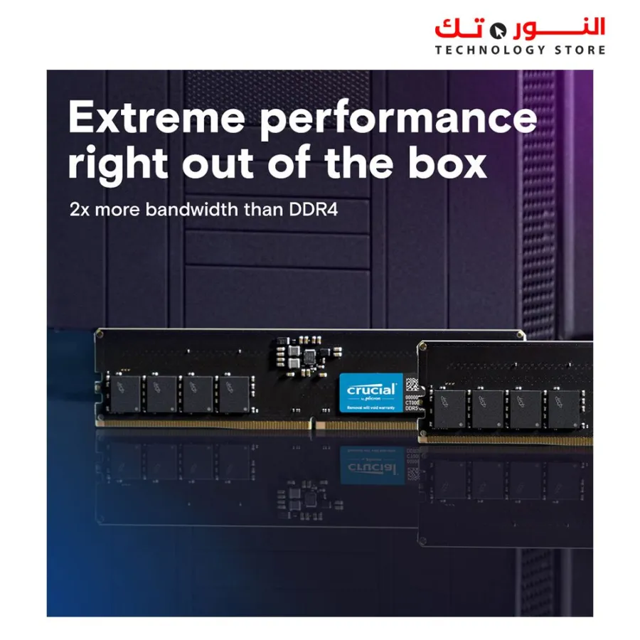 Crucial 16 Gb DDR5 5600Mhz CL46 Desktop Memory