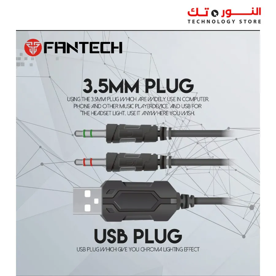 Fantech CHIEF II HG20 3.5MM RGB GAMING HEADSET