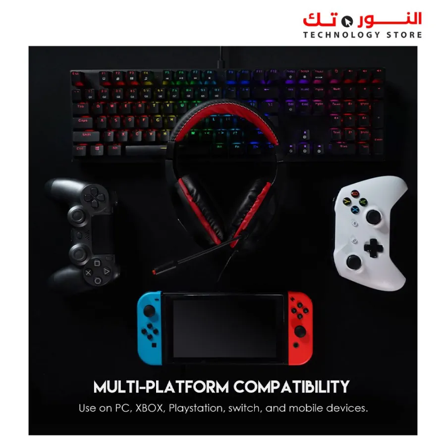 Fantech HQ54 MARS II 3.5MM GAMING HEADSET  BLACK