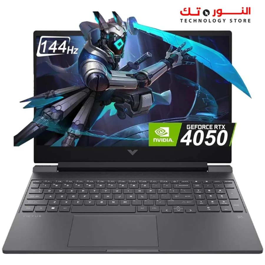 HP Victus 15-FA2701WM Gaming Laptop Intel Core i5-13420H - RAM 16GB DDR4  - 512GB SSD - NVIDIA RTX 4050 6GB Graphics - 15.6″ FHD IPS 144Hz - WINDOWS 11