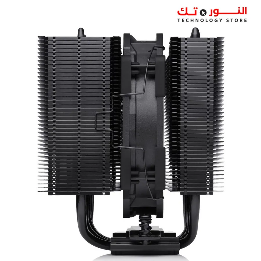 Noctua NH-D12L chromax Black Low-Height Dual-Tower CPU Cooler (120mm, Black)