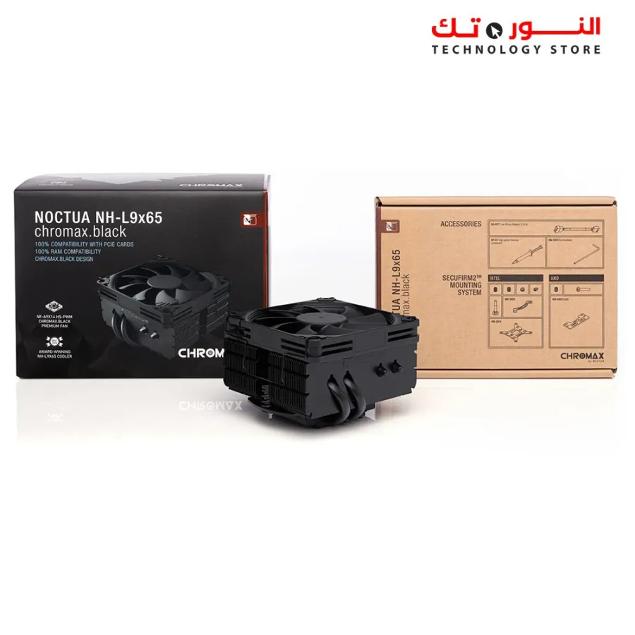 Noctua NH-L9x65 chromax Black Premium Low-Profile CPU Cooler