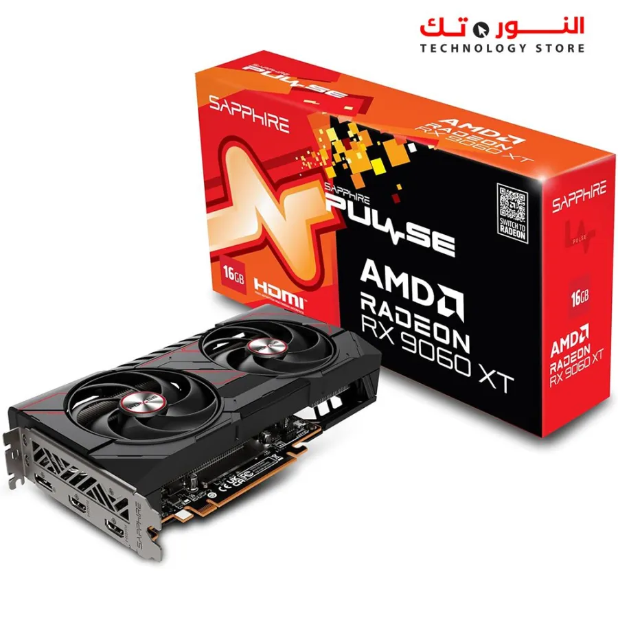 Sapphire Pulse AMD Radeon RX 9060 XT GAMING OC 16GB GDDR6 FSR 4