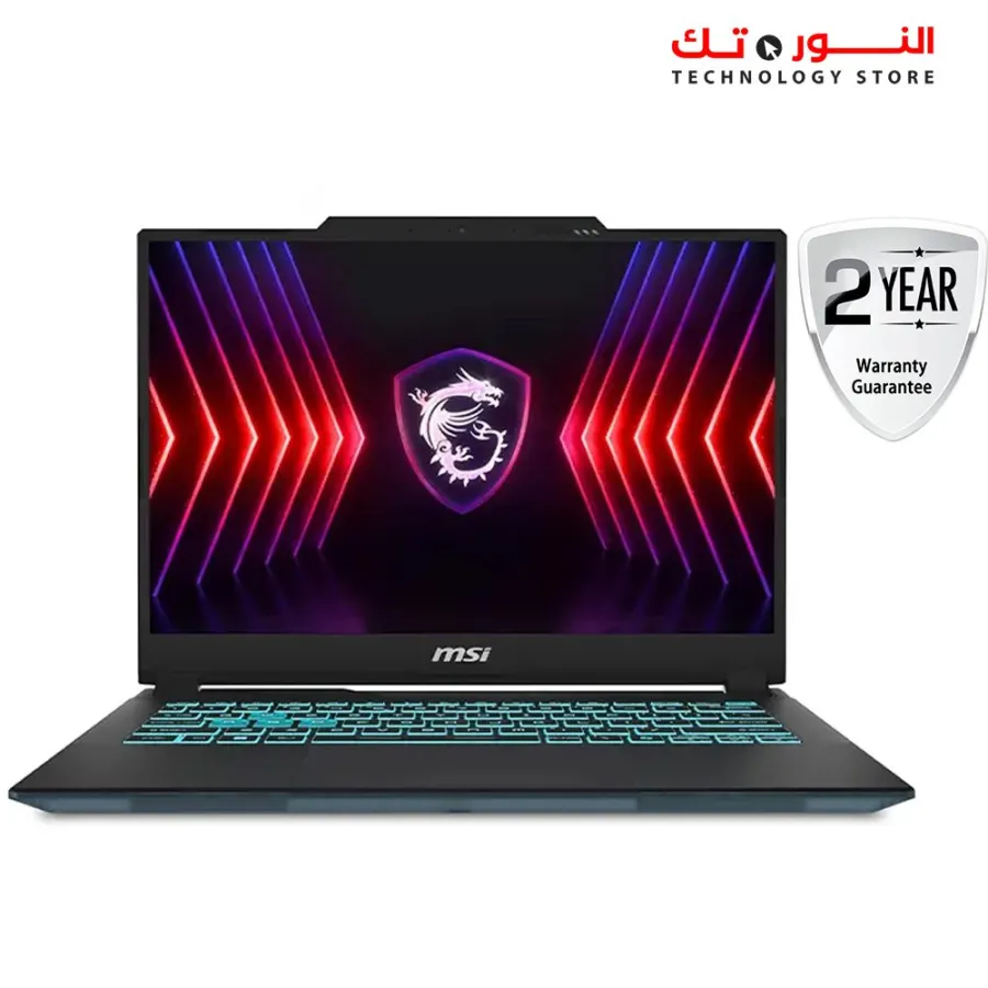 MSI Cyborg 15 A13UDX Intel Core i7-13620H - NVIDIA RTX 3050 6GB - 16GB DDR4 3200Mhz - 512GB SSD M.2 - 15.6-Inch FHD IPS 144Hz