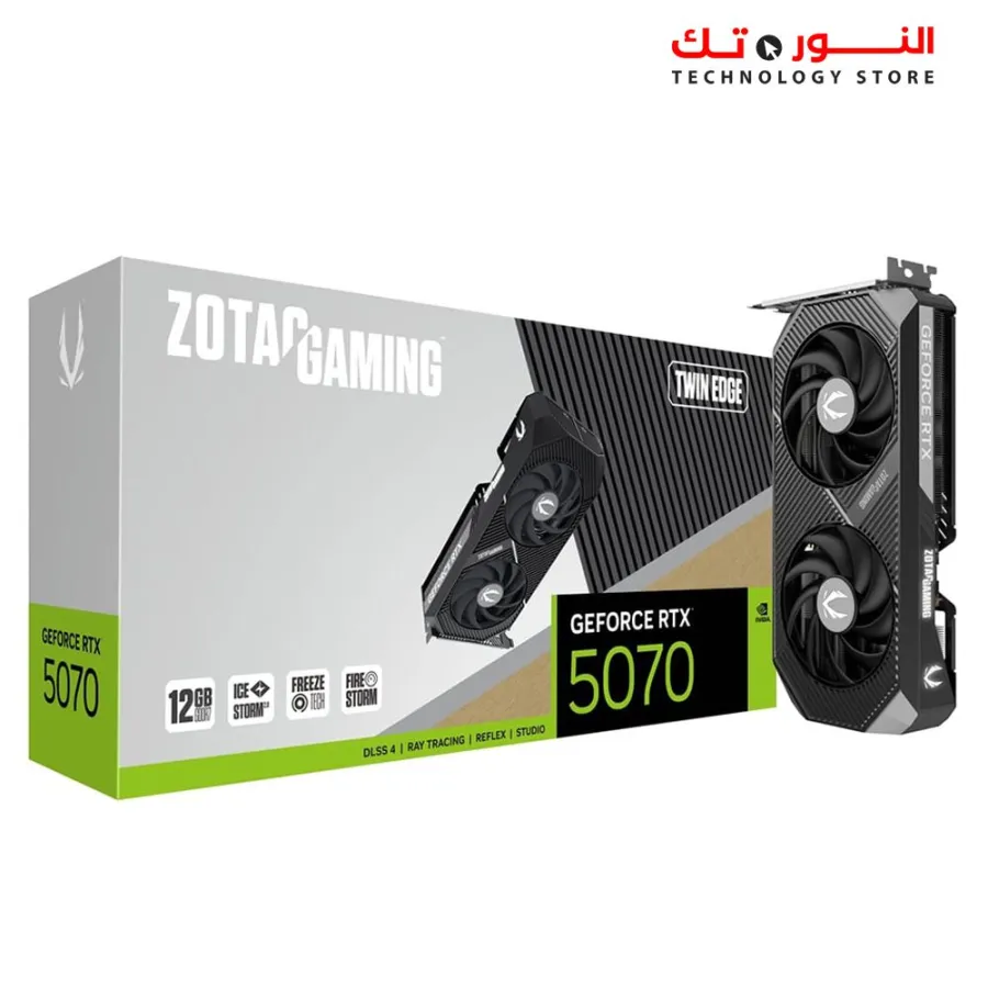 ZOTAC GAMING GeForce RTX 5070 Twin Edge 12GB GDDR7
