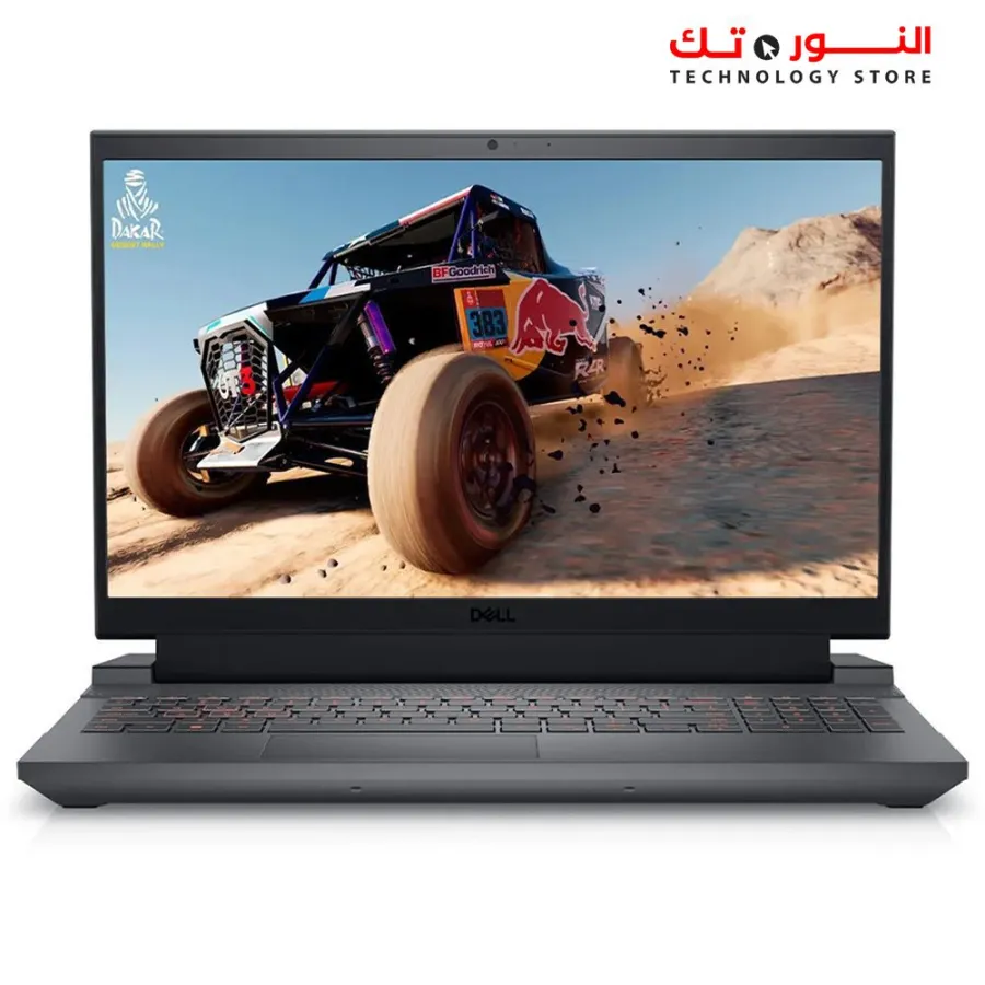 Dell G15 5530 Gaming Laptop 13th Gen Core i5-13450HX - RAM 16GB DDR5 - 512GB SSD - NVIDIA GeForce RTX 3050 6GB - 15.6 Inch 120Hz FHD