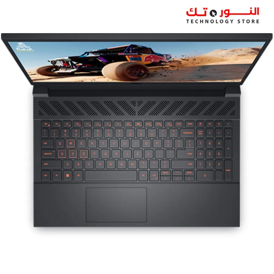 Dell G15 5530 Gaming Laptop 13th Gen Core i5-13450HX - RAM 16GB DDR5 - 512GB SSD - NVIDIA GeForce RTX 3050 6GB - 15.6 Inch 120Hz FHD