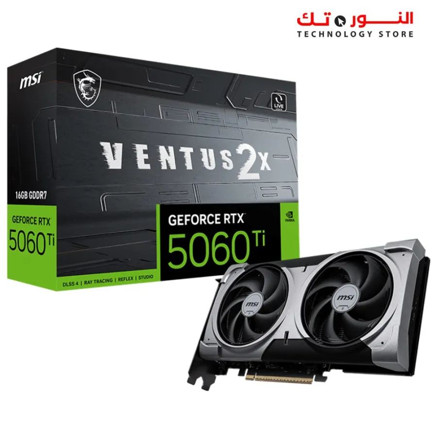 MSI Ventus 2X Plus Gaming RTX 5060 Ti 16G  Graphics Card 16GB GDDR7