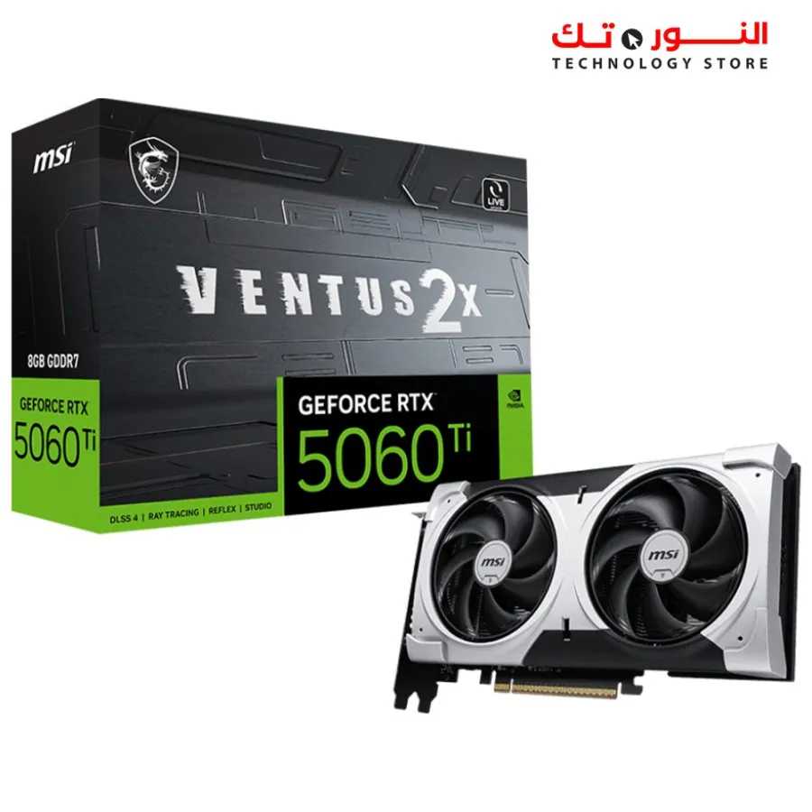 MSI Ventus 2X Plus Gaming RTX 5060 Ti 8G Graphics Card 8GB GDDR7