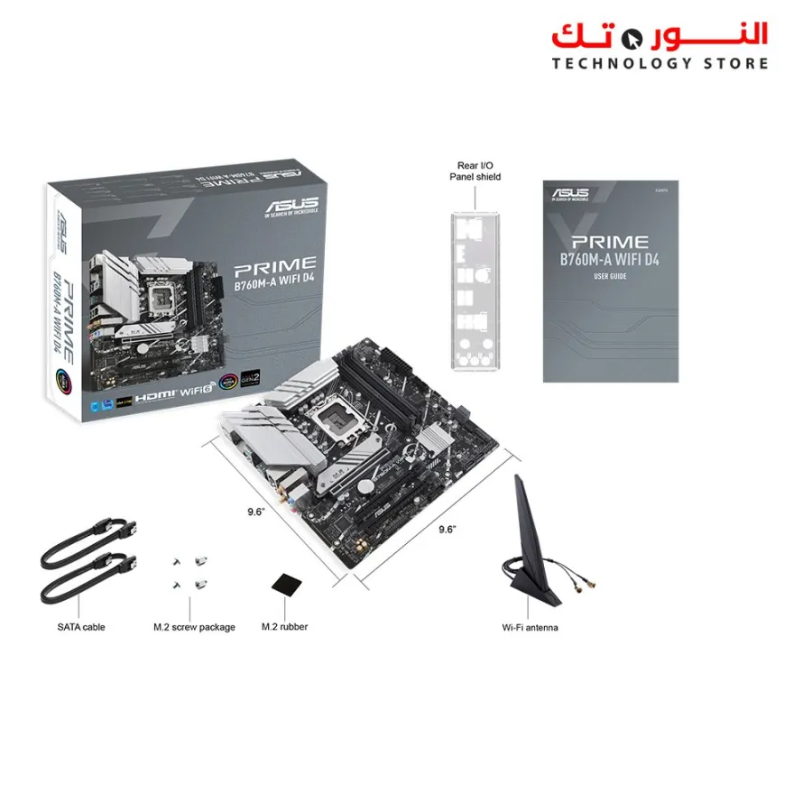 ASUS PRIME B760M-A WIFI DDR4 Aura Sync