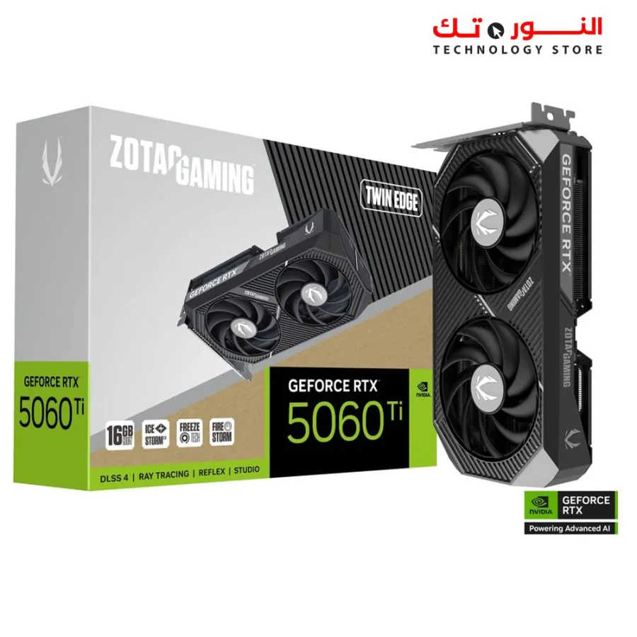 ZOTAC GAMING GeForce RTX 5060 Ti 16GB GDDR7 Twin Edge