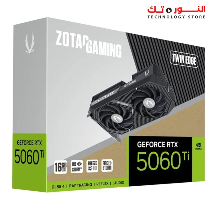 ZOTAC GAMING GeForce RTX 5060 Ti 16GB GDDR7 Twin Edge