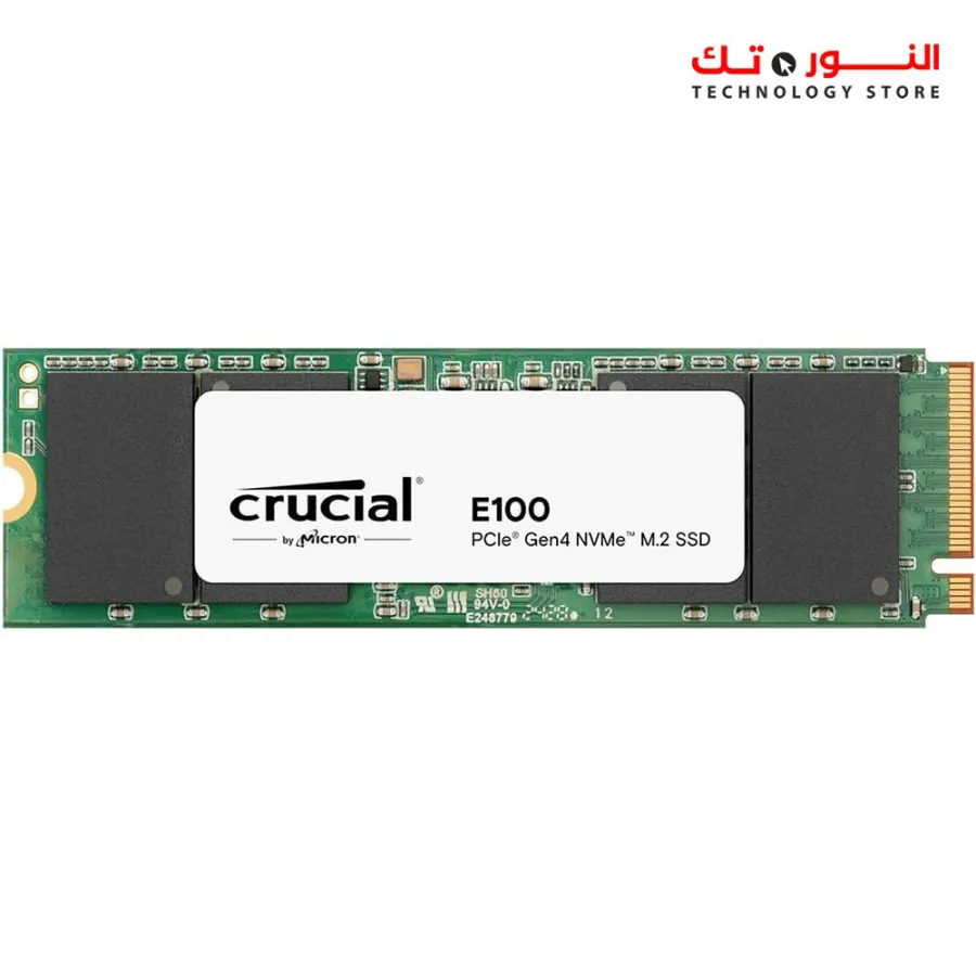 Crucial E100 SSD 480GB M.2 NVMe PCIe Gen4 Up to 4,700MB/s