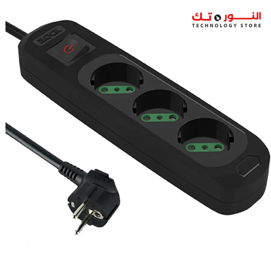ILOCK power strip, 3 outlets without earthing (Basic) 3 m