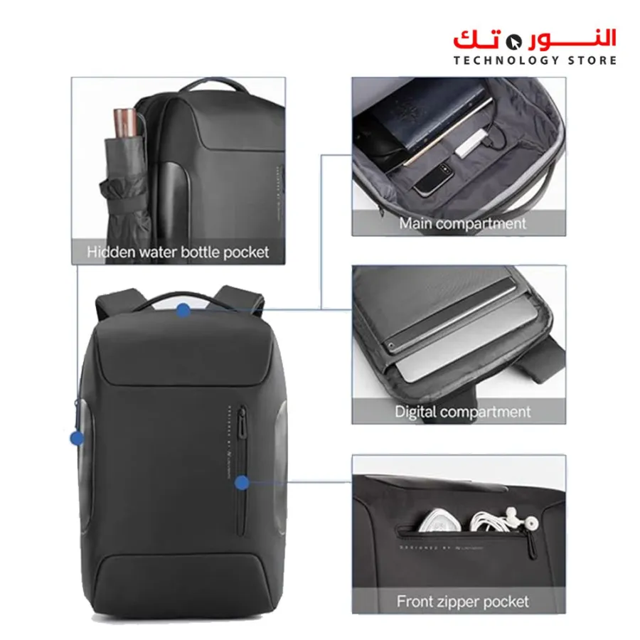 L'avvento (BG406) Laptop Backpack fits up to 15.6"