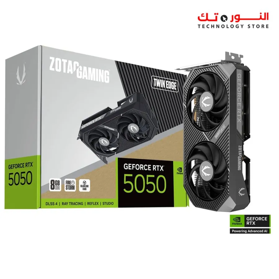 ZOTAC GAMING GeForce RTX 5050 8GB GDDR6 Twin Edge