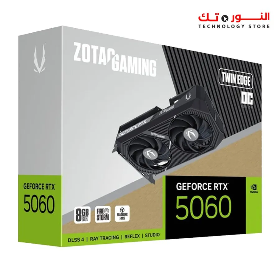 ZOTAC GAMING GeForce RTX 5060 8GB GDDR7 Twin Edge OC