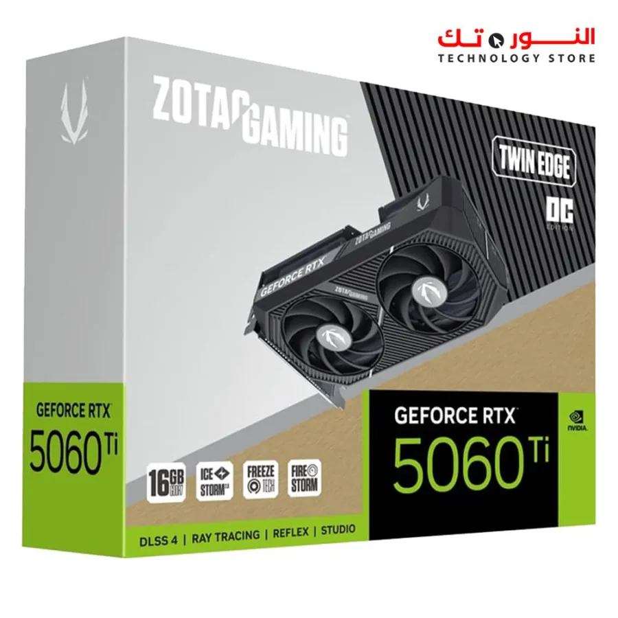 ZOTAC GeForce RTX 5060 Ti 16GB GDDR7 Twin Edge OC
