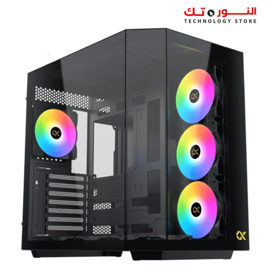 XIGMATEK CUBI II ARGB 7 FAN MID TOWER CASE
