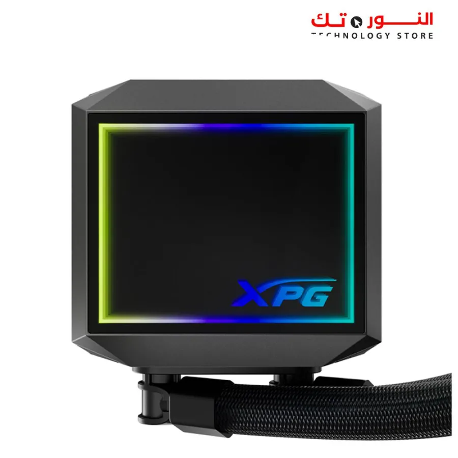 XPG LEVANTE II 360 Black All-in-One CPU Liquid Cooler - Infinity Mirror ARGB Lighting