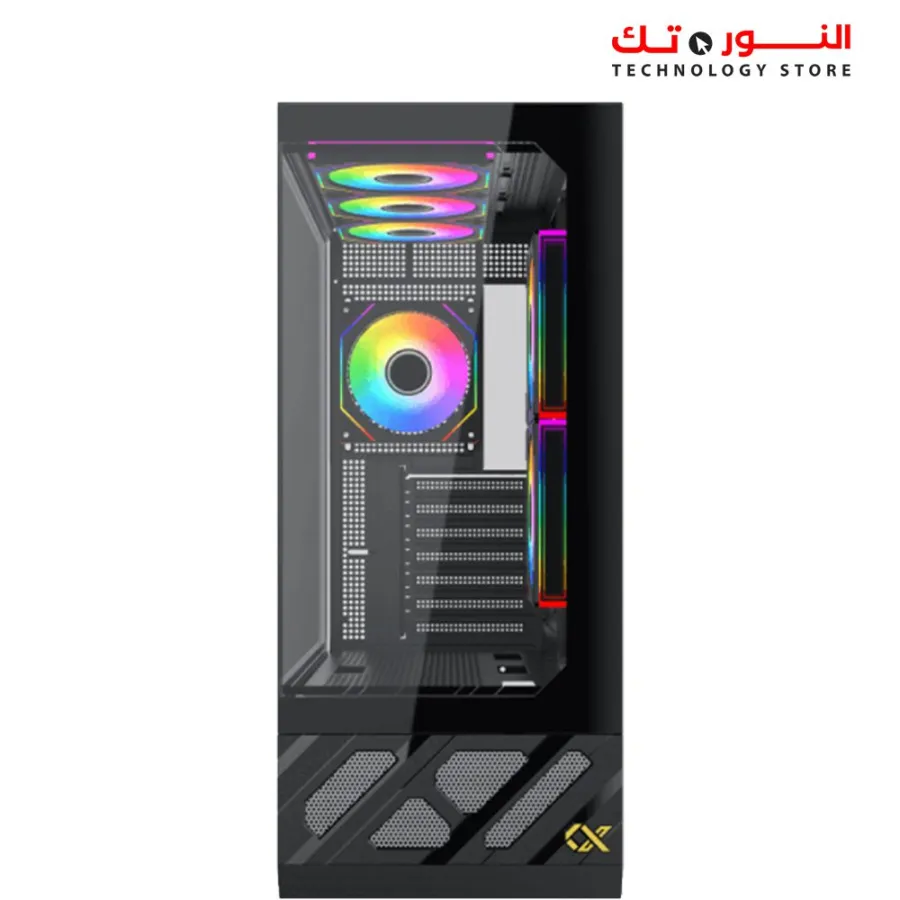 Xigmatek Alphard Pro ARGB PWM 6 Inch LCD Super Tower Case