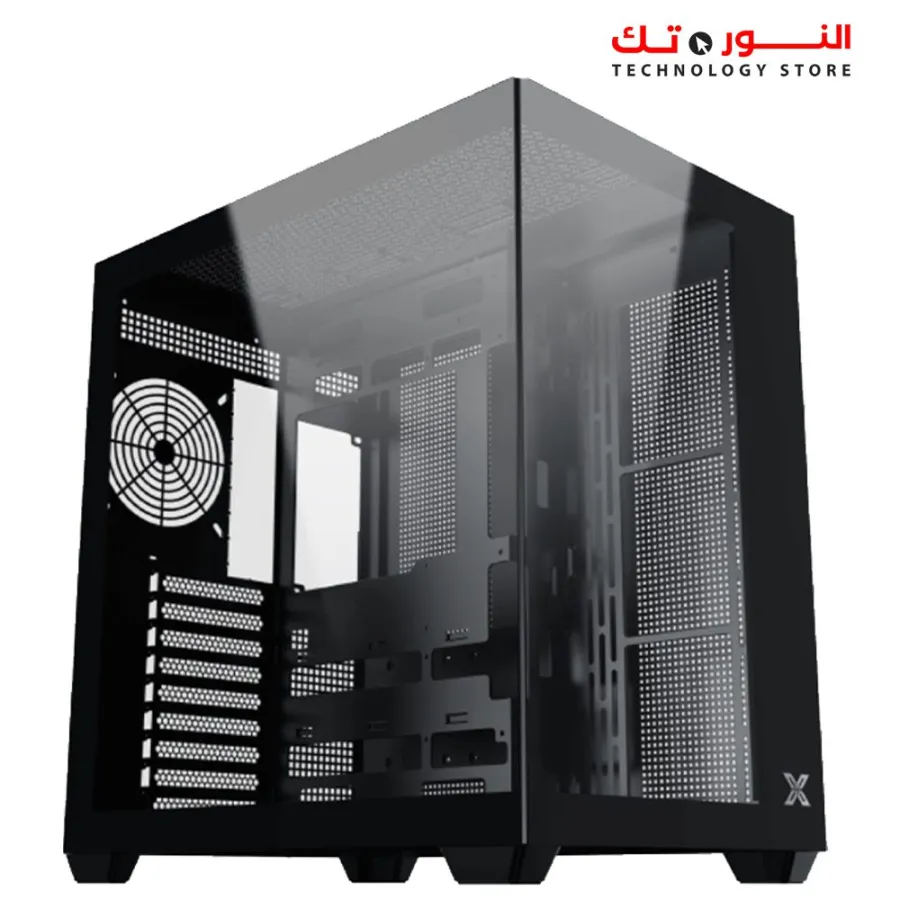 Xigmatek Aqua V Air Type C Argb 7 FAN Black Mid Tower Case