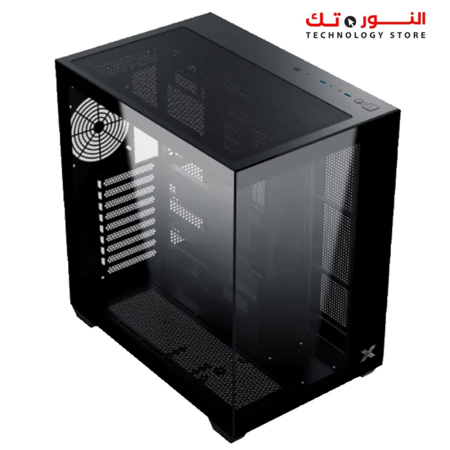 Xigmatek Aqua V Air Type C Argb 7 FAN Black Mid Tower Case