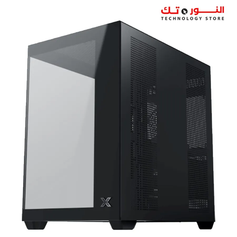 Xigmatek Aqua V Air Type C Argb 7 FAN Black Mid Tower Case