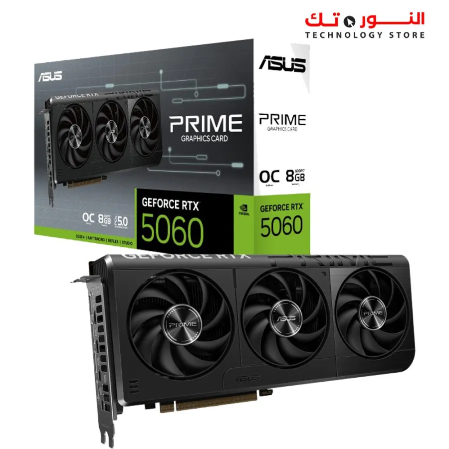 ASUS PRIME GeForce RTX™ 5060 8GB GDDR7 OC Edition