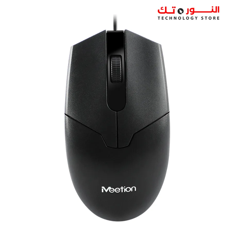 MEETION M360 USB Wired Mouse Black