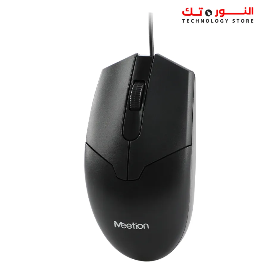 MEETION M360 USB Wired Mouse Black