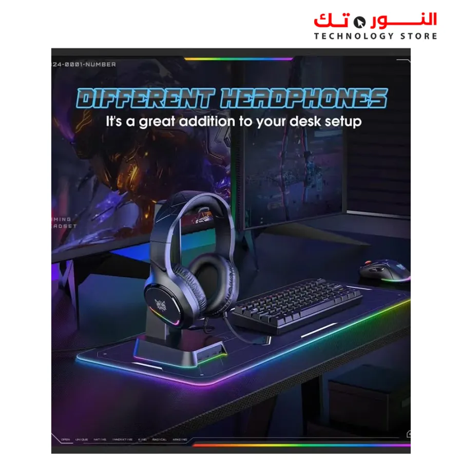 ONIKUMA X31 Wired Headphones with RGB