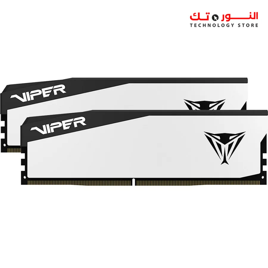 PATRIOT VIPER ELITE 5 RAM (16×2) 32GB DDR5 - 6000MT/S - CL30 - WHTE