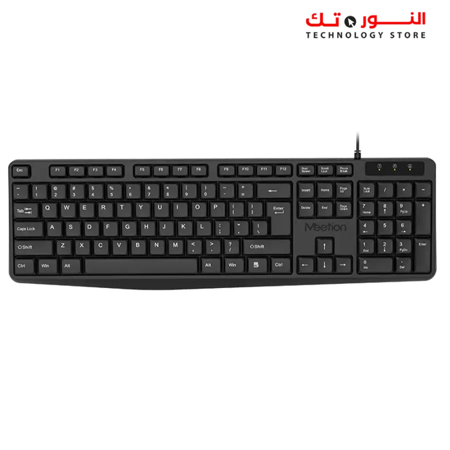 MEETION K200 Wired Standard USB Keyboard