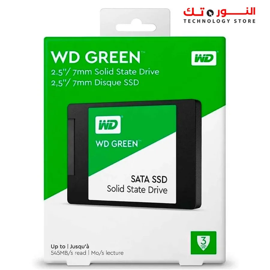 Western Digital GREEN 480GB 2.5 INCH SSD SATA III